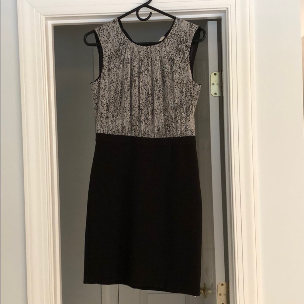 Black and white dress